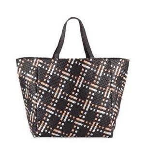 Neiman Marcus woven tote bag